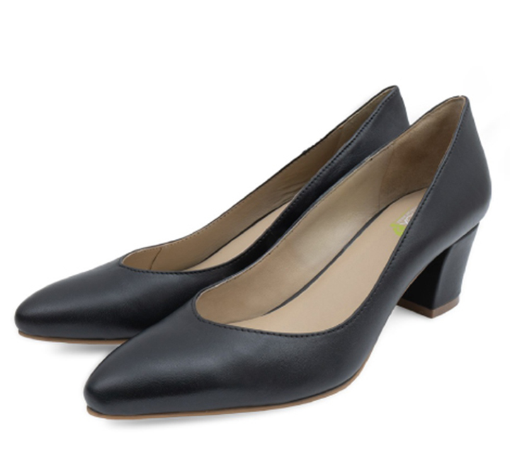 Italian Footwear Solution LLC Ecoflex Chic and Gossip Leather Pump Block Heels